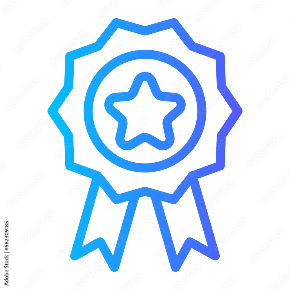 quality gradient icon quality gradient icon