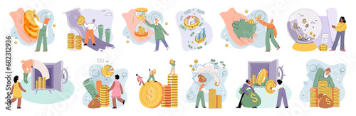 Public finance vector illustration. Streamlined payment systems are fundamental for public finance transactions Strategic financial planning is integral for successful public finance endeavors