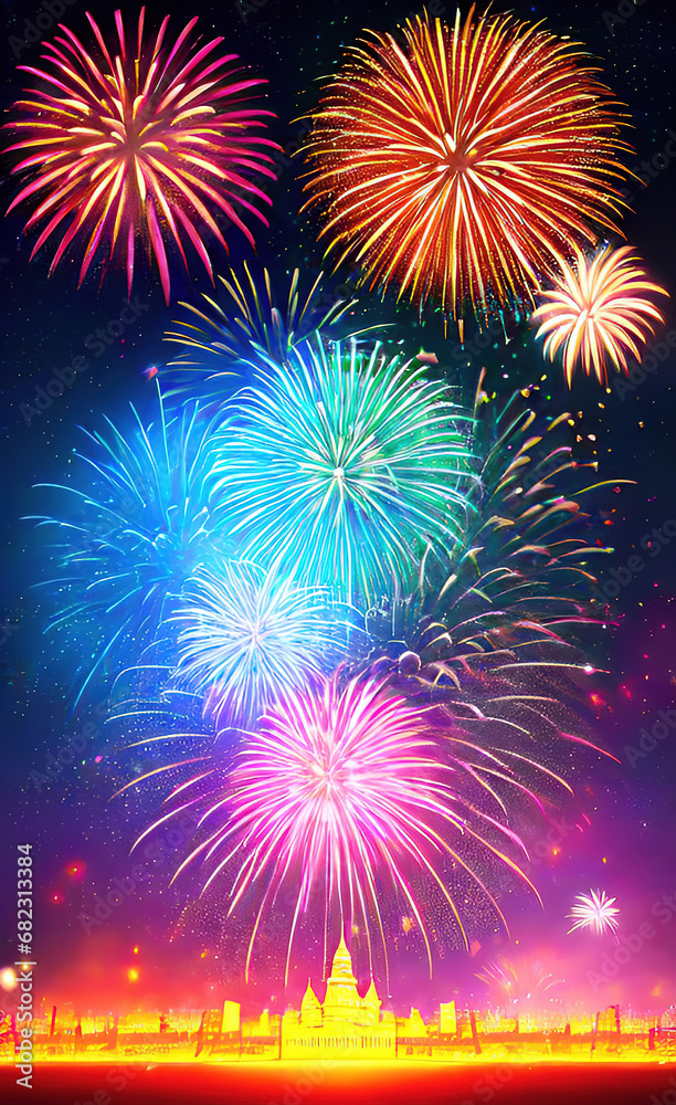 Fototapeta premium Mocha Magic: Illustrating the Alchemy of Chocolate and Coffee made with Generative AI