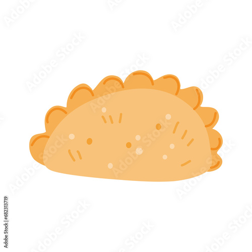 delicious curry puff karipap illustration photo