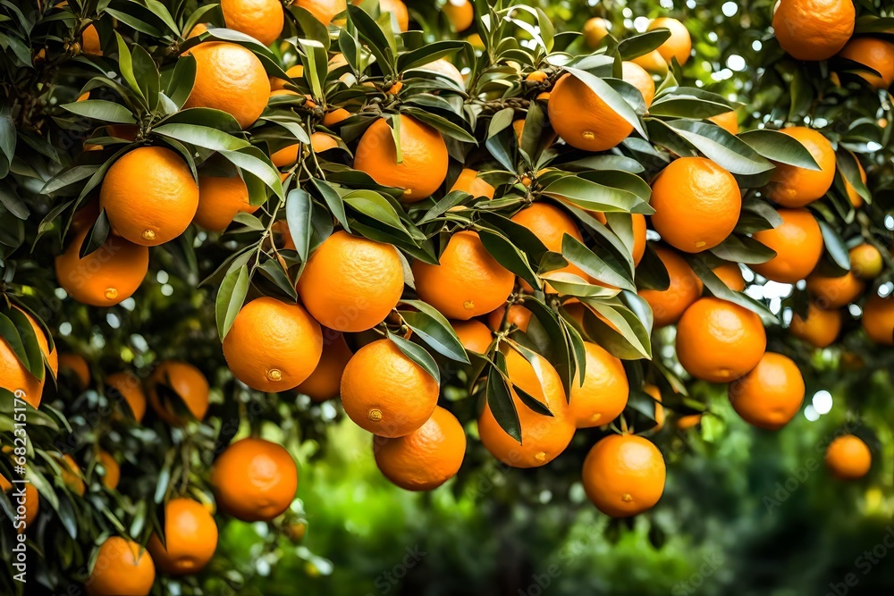 oranges on tree oranges on tree