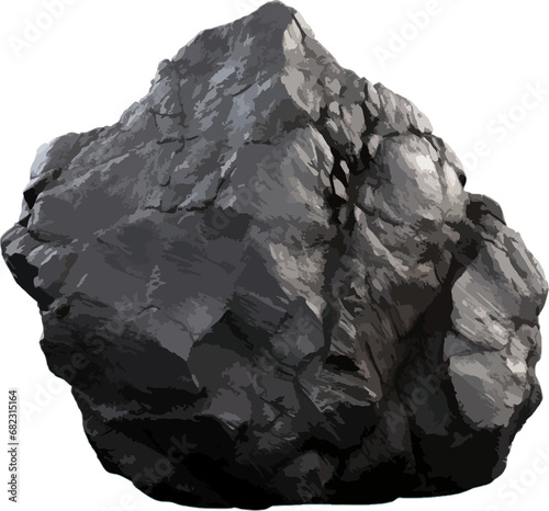 Coal stone clip art