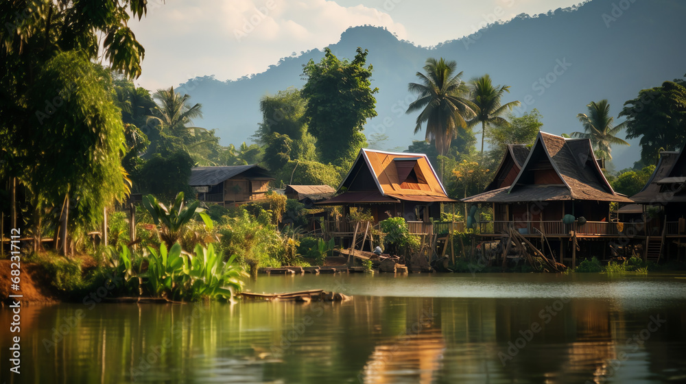 house on the river