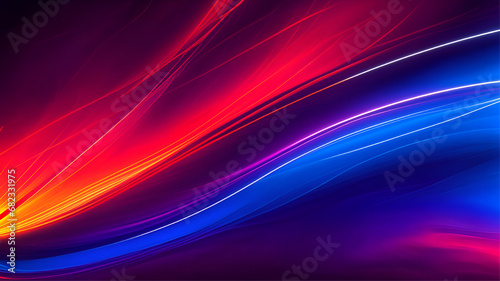 This image features a colorful wave on a black background. The wave is made up of a variety of colors, including red, orange, purple, and blue.