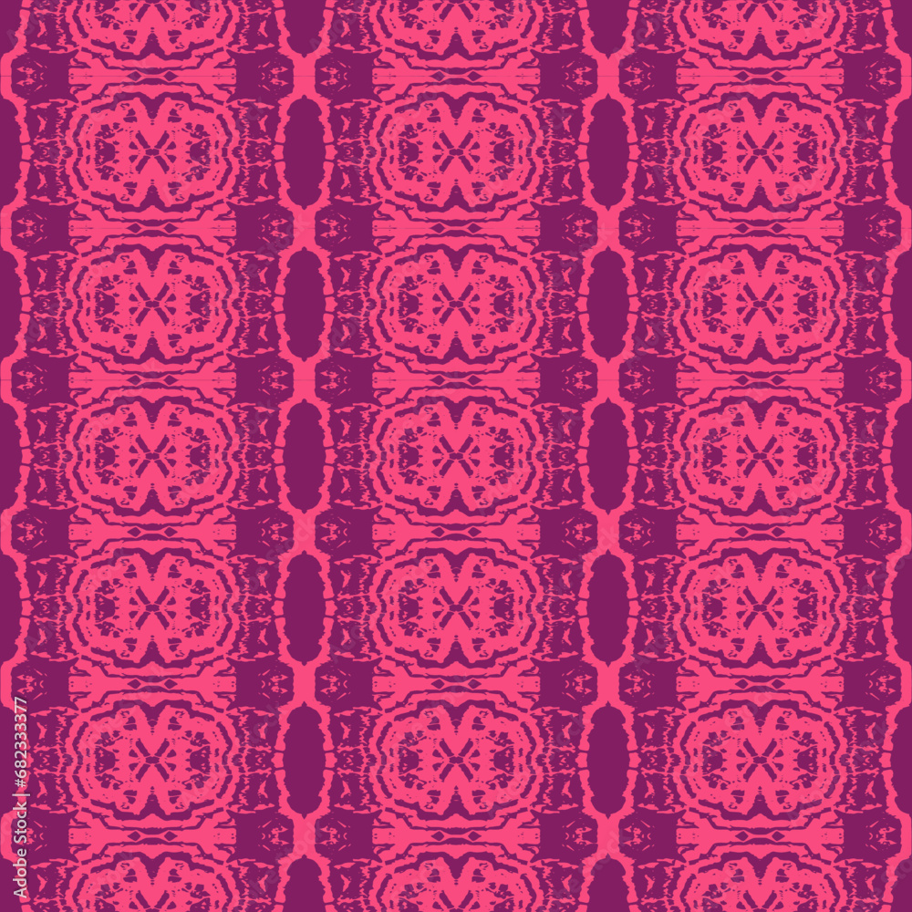 Old wallpaper on the wall.
