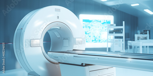mri or ct scan medical diagnosis machine at hospital lab
