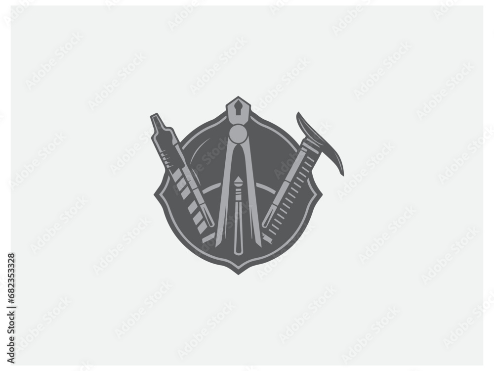 Construction logo design premium vector, vector and illustration, Construction logo design premium vector, vector and illustration,