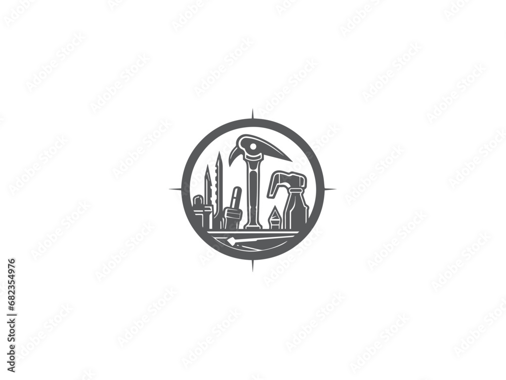 Construction logo design premium vector, vector and illustration, Construction logo design premium vector, vector and illustration,