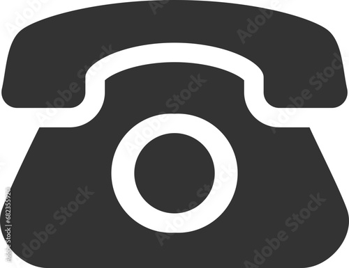 Phone icon vector illustration. Call center app. Telephone icons trendy flat style. Contact us line silhouette.