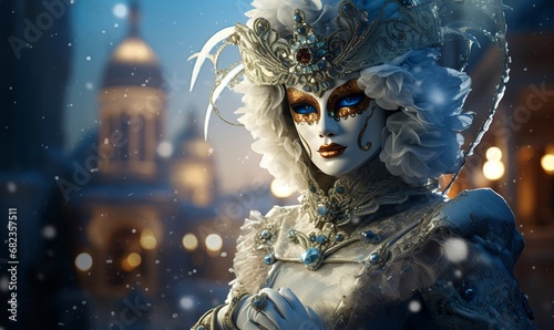 Venetian, carnival day mask © Pekr