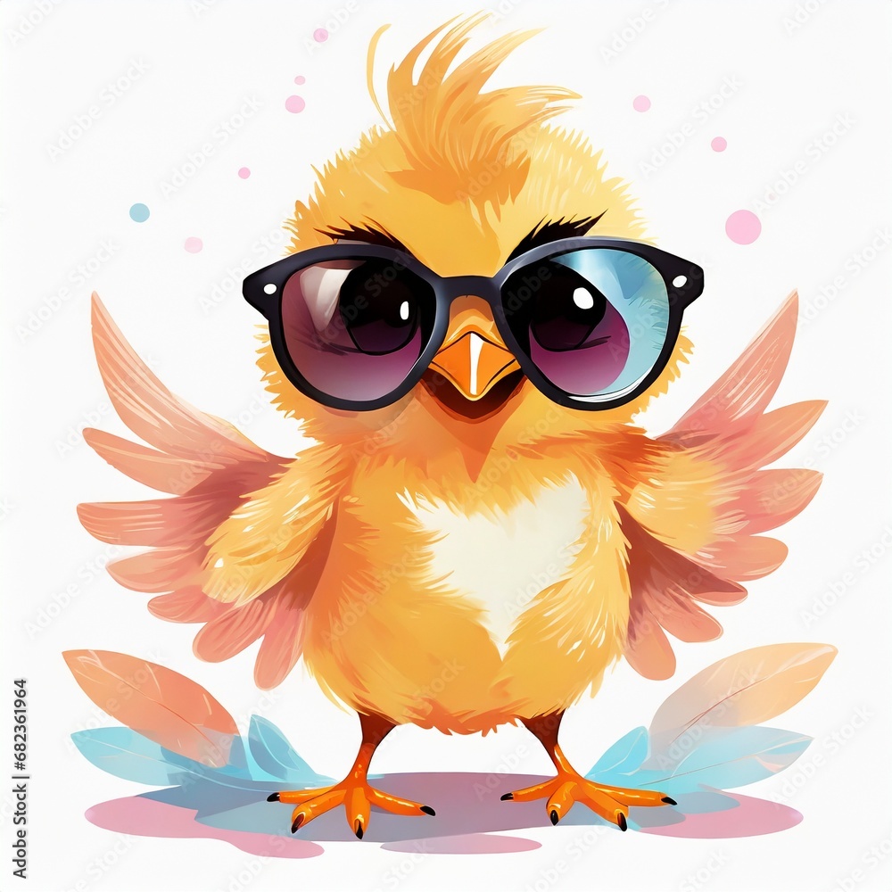 Chicken with Sunglasses