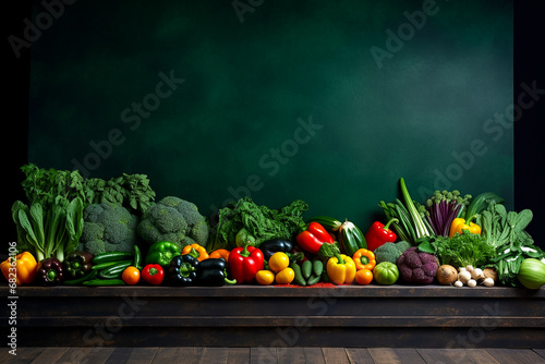Colorful vegetables from the kitchen healthy foods with clean background Ai Generated © BINDI Art Creative