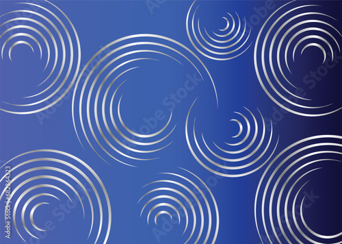 Gradient Color Background with Silver Circle Design 