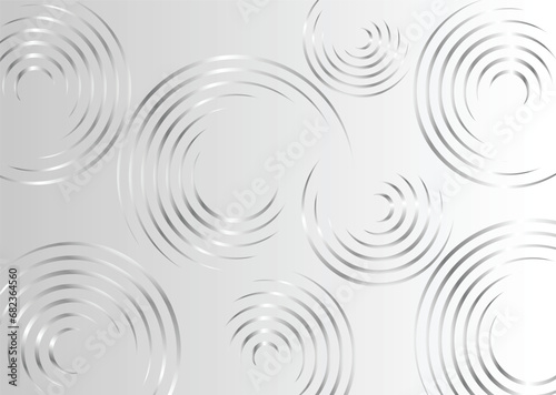 Gradient Color Background with Silver Circle Design 
