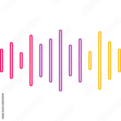 Neon Audio Wave