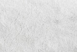 White fur background texture. wool close up