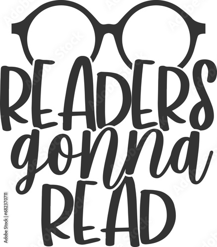 Readers Gonna Read - Reading Illustration