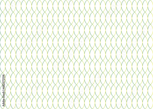 Ellipses Gradient Color Pattern design on White Background
