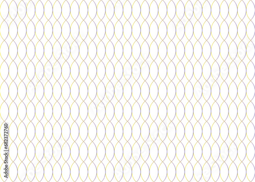 Ellipses Gradient Color Pattern design on White Background