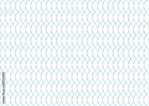 Ellipses Gradient Color Pattern design on White Background