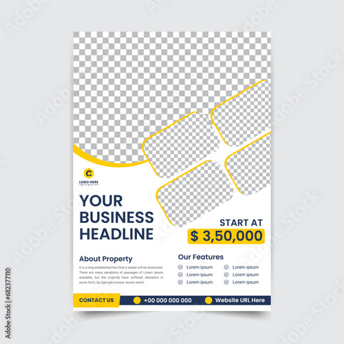 Real Estate Flyer Design, property sale flyer design, flyer design for rent.