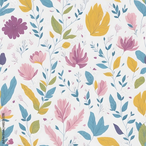 seamless floral pattern © ahmed