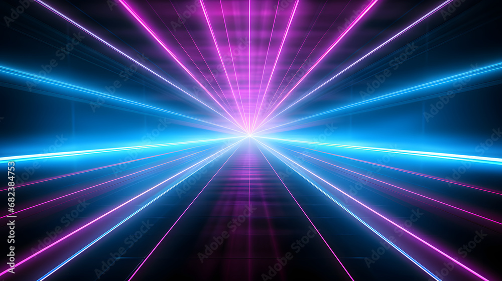 futuristic abstract background with colorful bright neon rays futuristic abstract background with colorful bright neon rays
