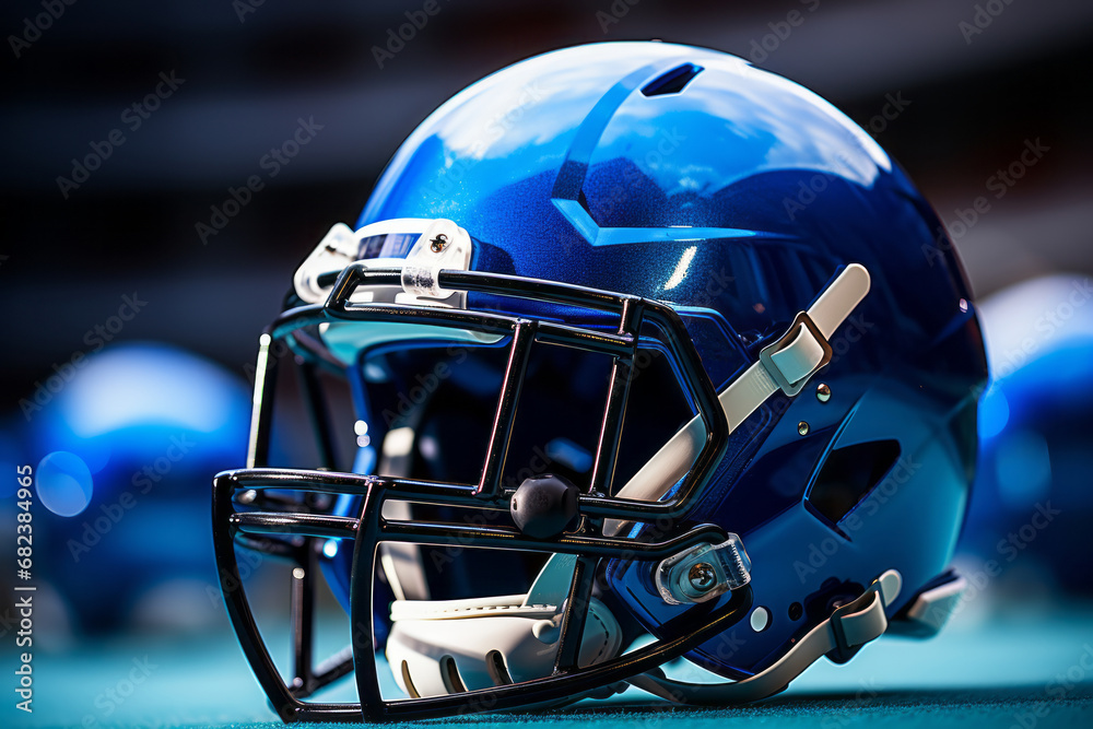 Fototapeta premium American Football Helmet