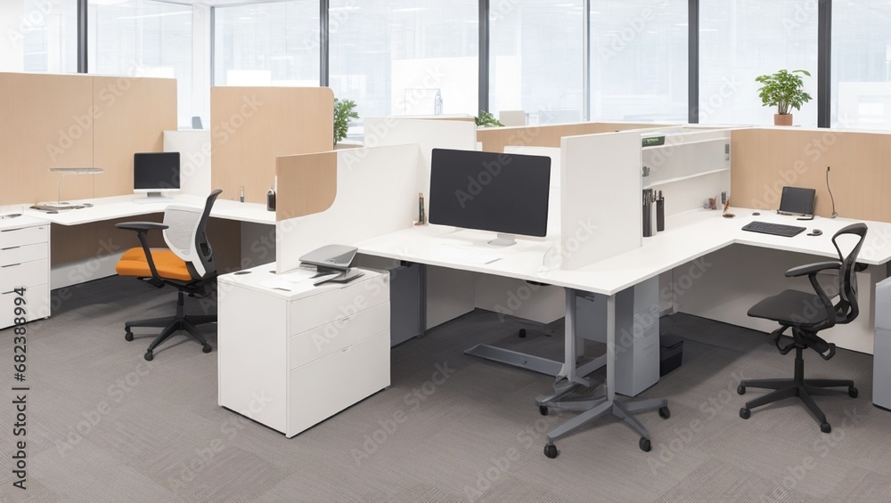 interior of an office interior of an office