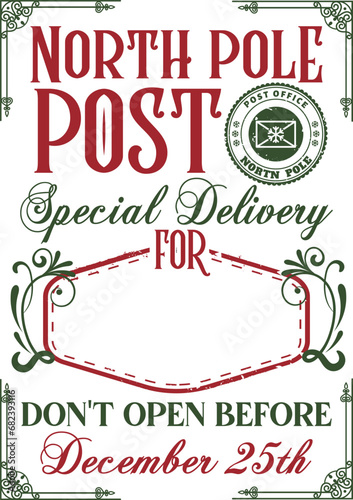 Santa's Sack Illustration - North Pole Delivery