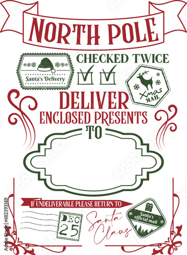 Santa's Sack Illustration - North Pole Delivery