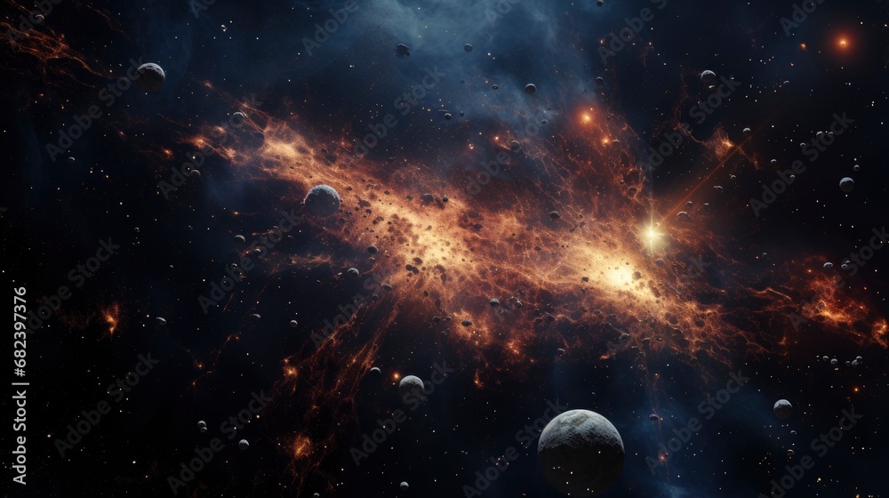 Space cluster detailed high resolution photo Space cluster detailed high resolution photo