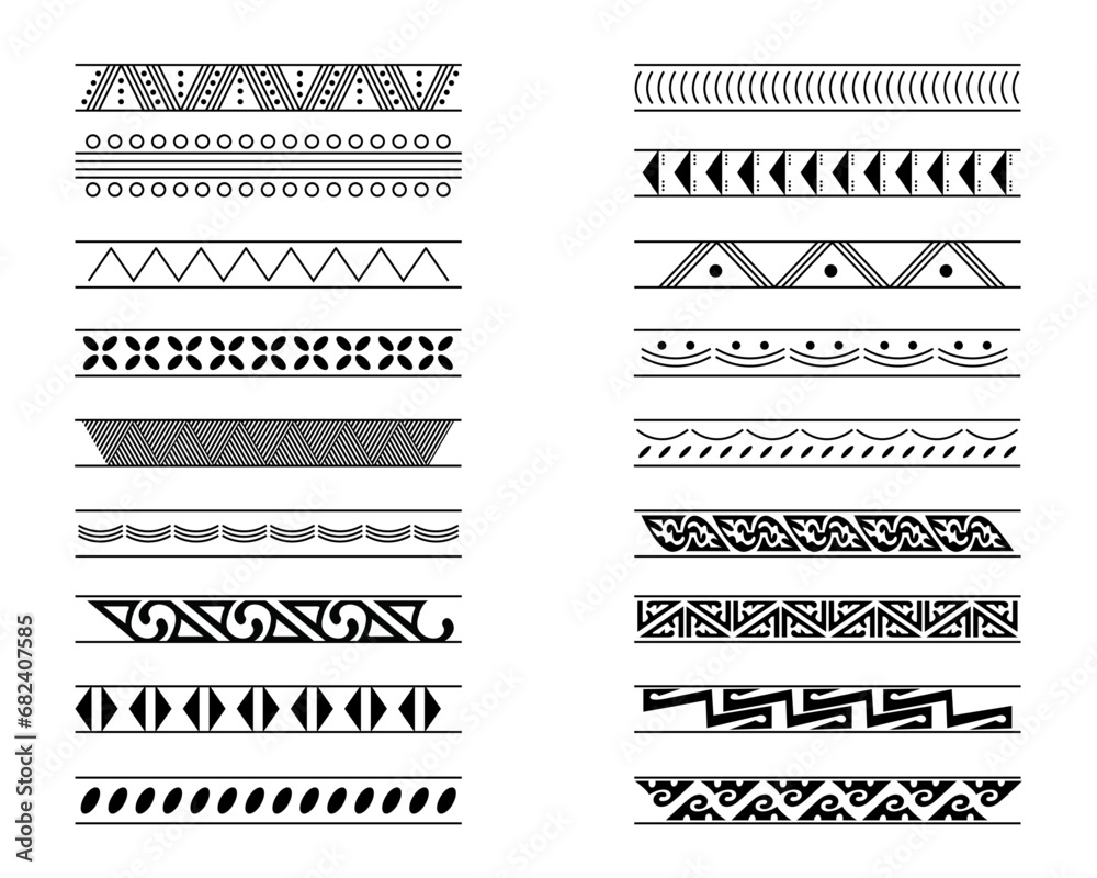 Ancient Tribal Vietnamese Ceramic pattern - Phung Nguyen Ceramic set