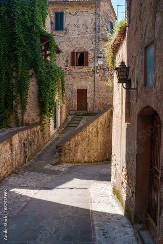 Fototapeta Naklejka Na Ścianę i Meble -  Historic buildings of Acquasparta, Umbria, Italy