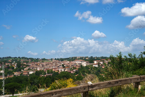 View of Acquasparta, Umbria, Italy photo