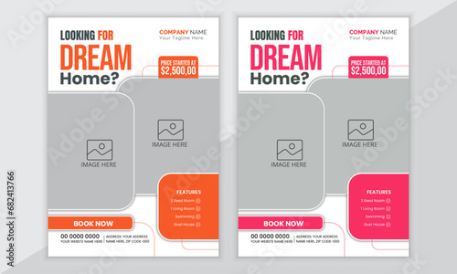 Real Estate Business Flyer design Template