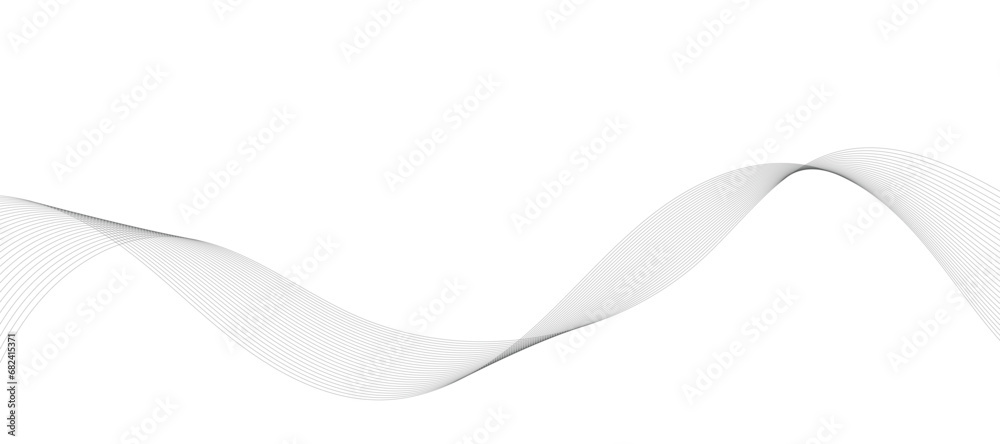 Abstract wave element for design. Digital frequency track equalizer. Stylized line art background. Vector illustration. Wave with lines created using blend tool. Curved wavy line, smooth stripe. Abstract wave element for design. Digital frequency track equalizer. Stylized line art background. Vector illustration. Wave with lines created using blend tool. Curved wavy line, smooth stripe.