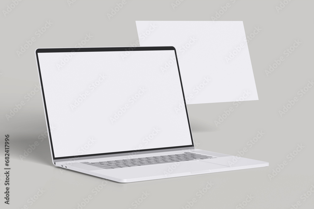 Laptop And Screnn Mockup Laptop And Screnn Mockup