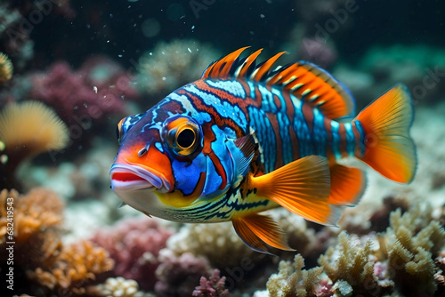 Vibrant and Beautiful Tropical Fish