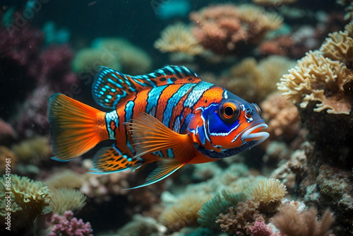 Vibrant and Beautiful Tropical Fish © Brandon