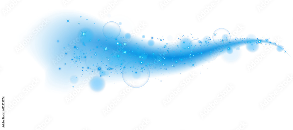 Blue sparks and blue stars shine with special light. Sparkles. Christmas light effect. Sparkling magical dust particles. Abstract light lines of motion and speed, with flying dust glitter. PNG. Blue sparks and blue stars shine with special light. Sparkles. Christmas light effect. Sparkling magical dust particles. Abstract light lines of motion and speed, with flying dust glitter. PNG.