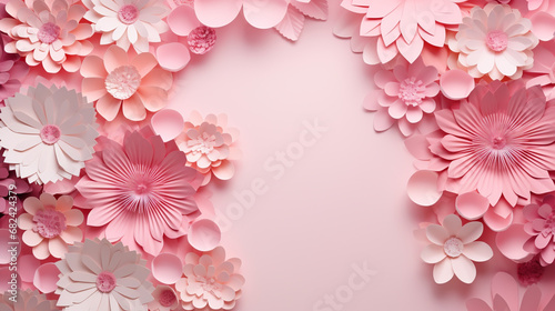 Vintage flowers. Peonies, tulips, lily, hydrangea on pink. Floral background. Baroque style floristic illustration.
