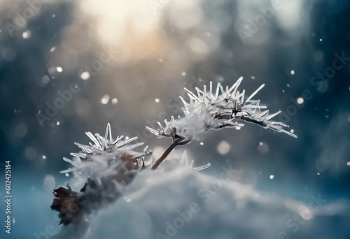 Cristalli di Ghiaccio- Lo Spettacolo Invernale della Natura photo