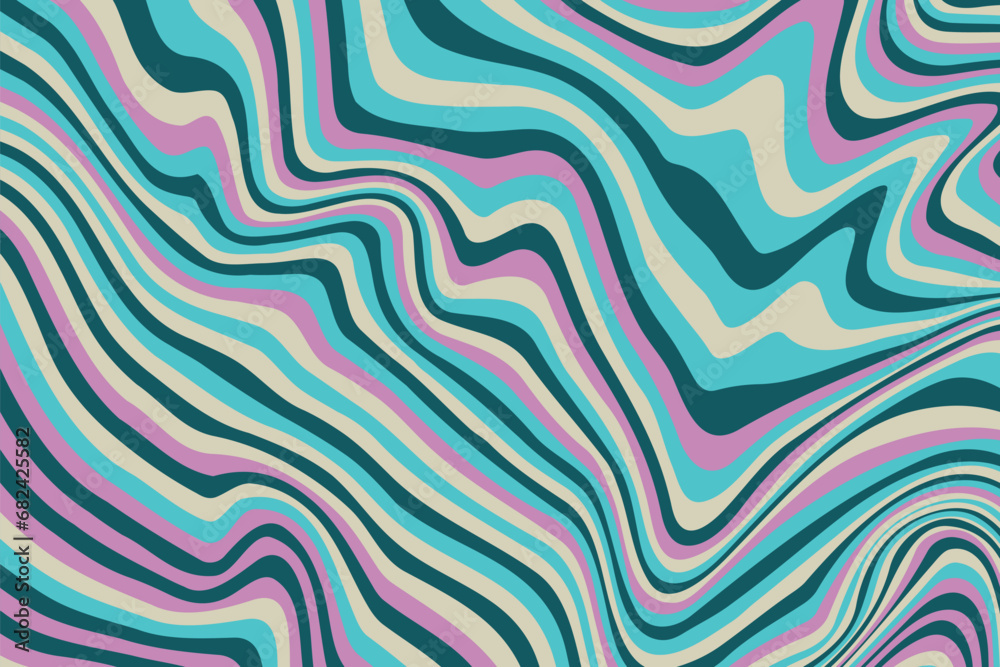 Abstract psychedelic groovy background. Vector. Abstract psychedelic groovy background. Vector.