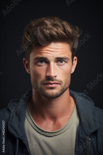 Male performer's photo, Handsome relaxed gentleman portrait