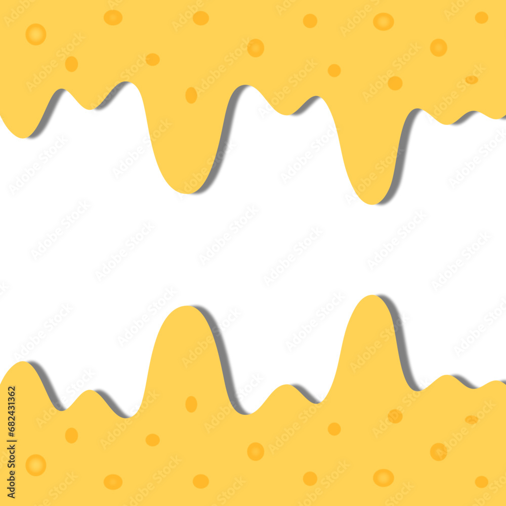 Cheese Melting Corner Background. Cheese Lovers Day. Cheese Decoration Frame Design. Svg File Cheese Melting Corner Background. Cheese Lovers Day. Cheese Decoration Frame Design. Svg File