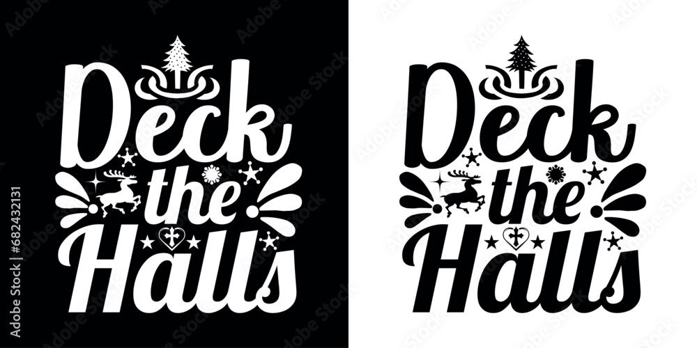 Christmas Quote lettering Design vector 