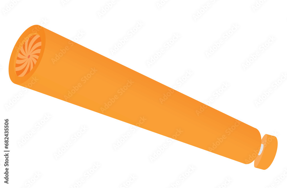 Foam water gun. vector illustration Foam water gun. vector illustration