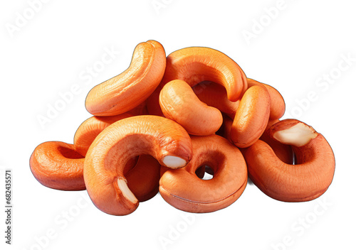 the Nutty Code: Beautiful Nuts on a Clear Canvas