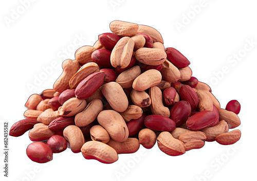 the Nutty Code: Beautiful Nuts on a Clear Canvas